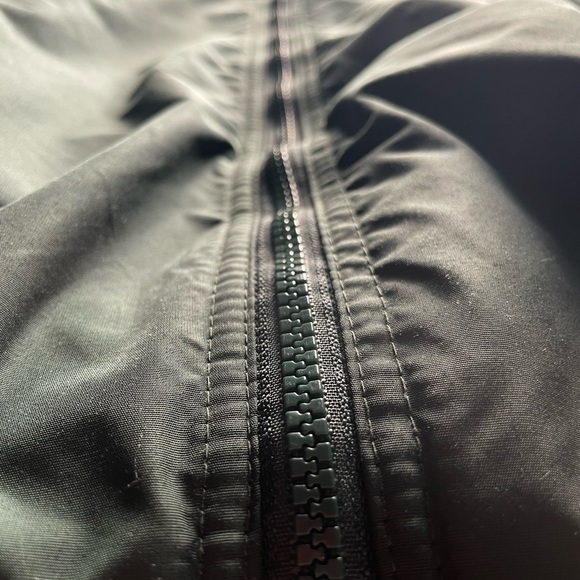 '80's Vintage "Columbia" Men's Large Green Black Fleece Lined Jacket - Picture 5 of 11